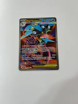 Pokemon TCG Chaos Rising Ultra Rare Full Art Mega Greninja EX 100/086 NM - Image 1