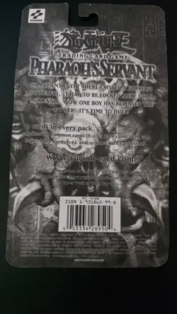 YuGiOh Pharaoh's Servant 1996 Blister Booster Pack Sealed Square Original Konami 53334289504 - Image 2