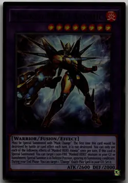 Masked HERO Atomic Super Rare Maze of Muertos MZMU-EN016 LP - Image 1