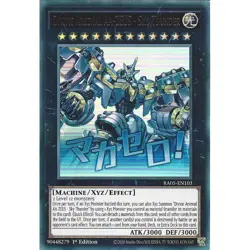 YUGIOH RA05-EN103 Divine Arsenal AA-ZEUS - Sky Thunder STAMP Ultra Rare 1st Edit - Image 1