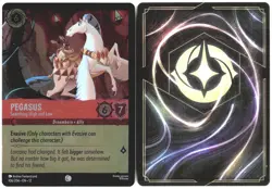 Disney Lorcana TCG Pegasus Searching High And Low 106/204 Foil Wilds Unknown - Image 3