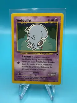 Pokemon Card - Wobbuffet Neo Discovery 35/75 1st Edition Rare - Image 1