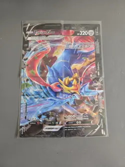 Zacian V-Union Complete Set SWSH: Sword & Shield Promo Cards NM - Image 1