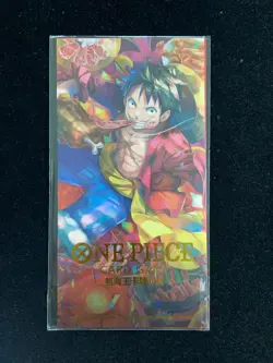 ONE PIECE Card Game Chinese New Year Monkey D. Luffy Red Packet Envelope GV13 - Image 1
