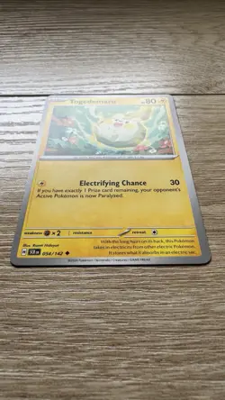 Pokemon Togedemaru 054/142 - SV07: Stellar Crown Uncommon Regular Card NM - Image 2