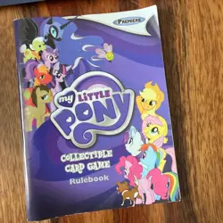 My Little Pony CCG Premiere Edition Card Lot with Playmat Rulebook and Tokens - Image 5