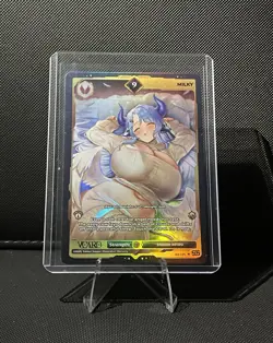 VCard: Divine Chaos 1st Edition Milky Rare 9 Full Art Holo Card - Image 1