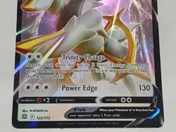 Arceus V 122/172 Ultra Rare Holo Foil Pokemon Card Brilliant Stars NM/LP - Image 3