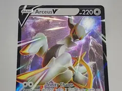 Arceus V 122/172 Ultra Rare Holo Foil Pokemon Card Brilliant Stars NM/LP - Image 4