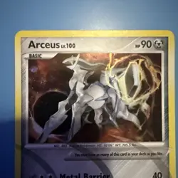 Arceus AR9/9 Holo Rare Card Condition MINT - Image 2