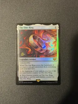 Magic the Gathering The One Ring Legendary Artifact Pre-Release 2023 M0246 ERROR - Image 1