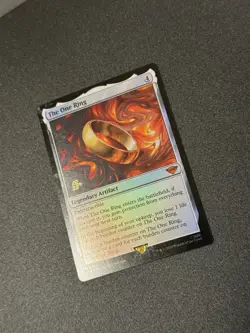 Magic the Gathering The One Ring Legendary Artifact Pre-Release 2023 M0246 ERROR - Image 4