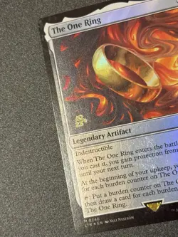 Magic the Gathering The One Ring Legendary Artifact Pre-Release 2023 M0246 ERROR - Image 5