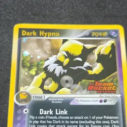 Pokemon Dark Hypno Team Rocket Returns 6/109 Reverse Holo Rare 2004 NM STAMPED!! - Image 2