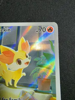 Fennekin 080/086 ME04: Chaos Rising Pokemon Center Stamp - Image 3