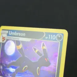 MOON WHOLE SWIRL 🌀💫 Umbreon SWSH129 Evolving Skies Promo Holo Pokemon Card - Image 4