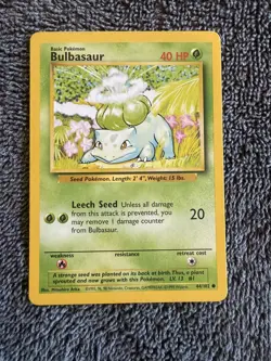 Vintage Pokemon 1999 Base Set Starter 6 Ivysaur Charmeleon Wartortle WOTC NM/LP - Image 3