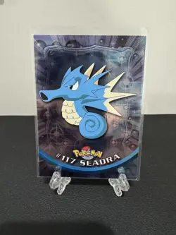 2000 Topps Pokemon TV Animation Edition Series 2 Silver Foil Seadra #117 - Image 1