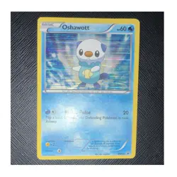 Pokemon Oshawott BW03 Black & White Promo Holo 2011 60 HP Ken Sugimori - Image 1