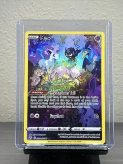 2023 Pokemon Sword & Shield Crown Zenith Galarian Gallery Mew #GG10/GG70 - Image 1
