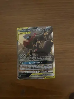 Umbreon & Darkrai GX 125/236 SM-Unified Minds Holo Ultra Rare TAG TEAM, NM - Image 1