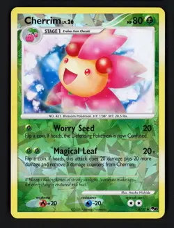 Cherrim HP 6/17 - Reverse Holo Cracked Ice POP Series 8 🏝 Pokemon 2008 - Image 1
