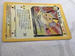 Pokemon TCG Vintage 1999-2000 Dark Raichu Team Rocket Secret Rare-Holo 83/82 LP - Image 3