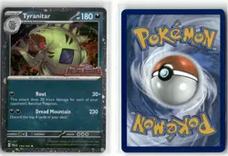 Tyranitar (Paldea Evolved Stamp) 135/193 Holo Pokemon NM - Image 3