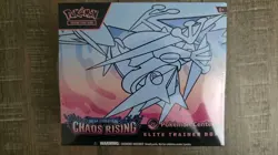 Chaos Rising Pokemon Center ETB Elite Trainer Box SEALED, IN HAND *Small Tear* - Image 1