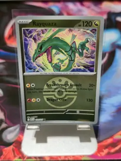 Rayquaza (Friend Ball) 153/217 Rare Reverse Holo ME: Ascended Heroes Pokemon NM - Image 1