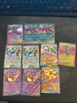 Chaos Rising CRI Pokemon Double Rare EX lot - Image 1