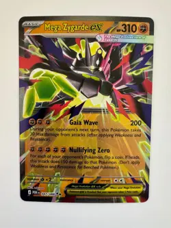 MEGA ZYGARDE EX 047/088 PERFECT ORDER DOUBLE RARE POKEMON NM/M TAKUYOA - Image 1