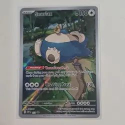 Nintendo Pokemon TCG Snorlax SVP 051 Scarlet & Violet Promo Holo 150 HP EN - Image 1