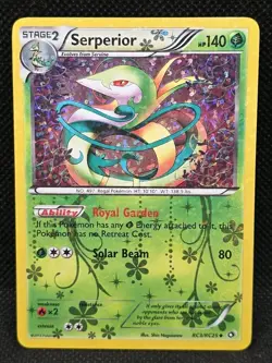 Serperior RC3/RC25 Holo Legendary Treasures: Radiant Collection 2013 Pokemon - Image 1