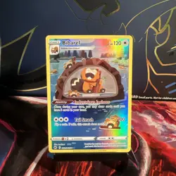 Pokemon TCG Bibarel GG25/GG70 Crown Zenith: Galarian Gallery Holo Rare - Image 1