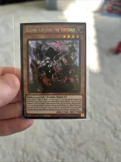 Yu-Gi-Oh Blazing Cartesia, the Virtuous MP23-EN162 Secret Rare 1st Edition - Image 4
