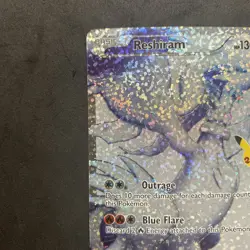 Pokemon Reshiram 113/114 Celebrations Classic Collection Full Art Holo (READ) - Image 3