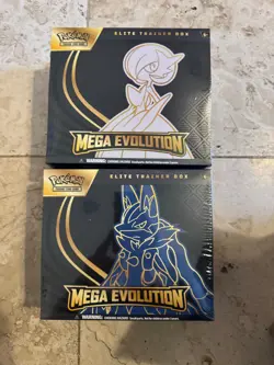 Pokemon Mega Evolutions Set of 2 ETB Sealed - Image 1