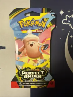 Pokemon Perfect Order Sleeved Booster Pack Factory Sealed - Image 1