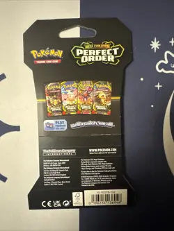 Pokemon Perfect Order Sleeved Booster Pack Factory Sealed - Image 2