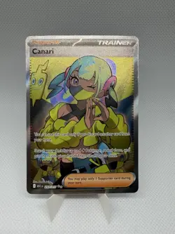 Pokemon TCG Trainer Canari 257/217 Full Art Ultra Rare Holo Ascended Heroes - Image 1