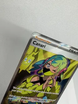 Pokemon TCG Trainer Canari 257/217 Full Art Ultra Rare Holo Ascended Heroes - Image 2