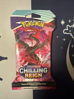 Pokemon TCG - Chilling Reign Sleeved Booster Pack (SEALED) - Image 1