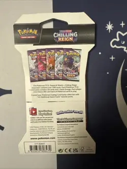 Pokemon TCG - Chilling Reign Sleeved Booster Pack (SEALED) - Image 2