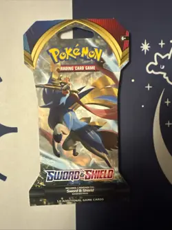 Pokemon Sword & Shield Base Set Booster Pack Factory Sealed - Image 1