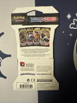Pokemon Sword & Shield Base Set Booster Pack Factory Sealed - Image 2