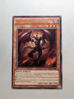 YuGiOh Farfa, Malebranche of the Burning Abyss SECE-EN072 Rare 1st Edition - Image 1