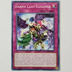 Harpie Lady Elegance - LDS2-EN089 - LP - Common - 1st ed - Yugioh - Image 1