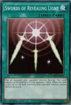 LDK2-ENY23 SWORDS OF REVEALING LIGHT COMMON 1ST EDITION YuGiOh CARD - Image 1