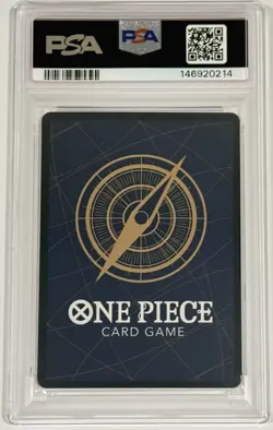 2025 One Piece Monkey D. Luffy OP07-033 3rd Anniversary Treasure PSA 10 English - Image 2